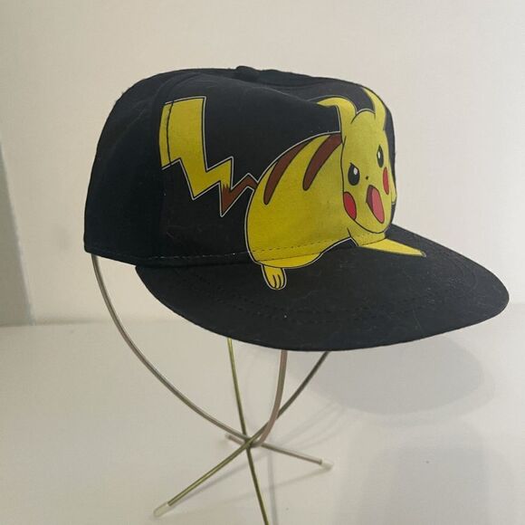 Pokemon Hat/Cap, Black with Yellow Pokemon - Picture 7 of 7